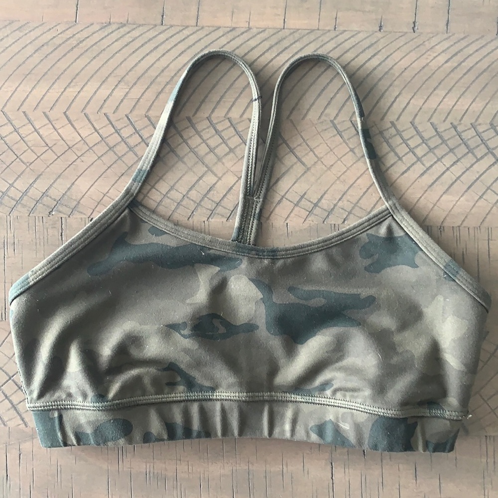 Lululemon Camo Sports Bra